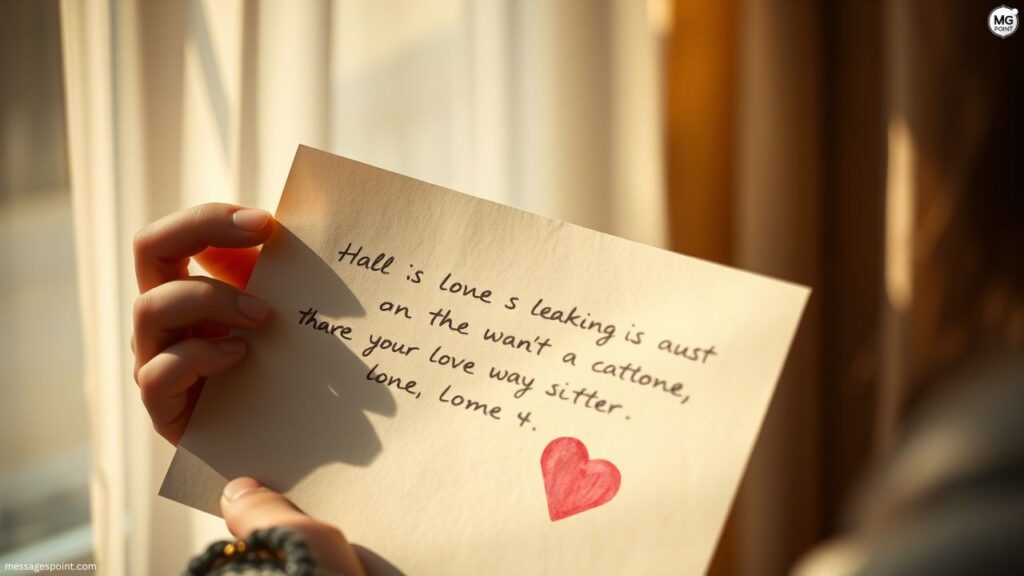 Emotional and Meaningful Words: Love Message for Him