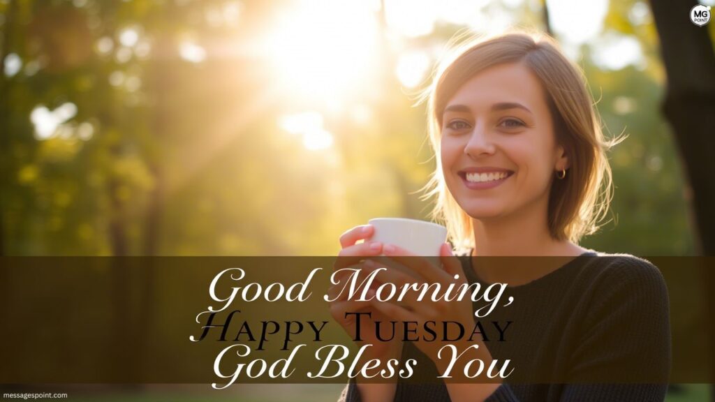 Good Morning Happy Tuesday God Bless You