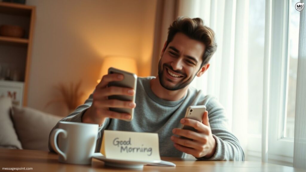 Good Morning Message For Him Long Distance