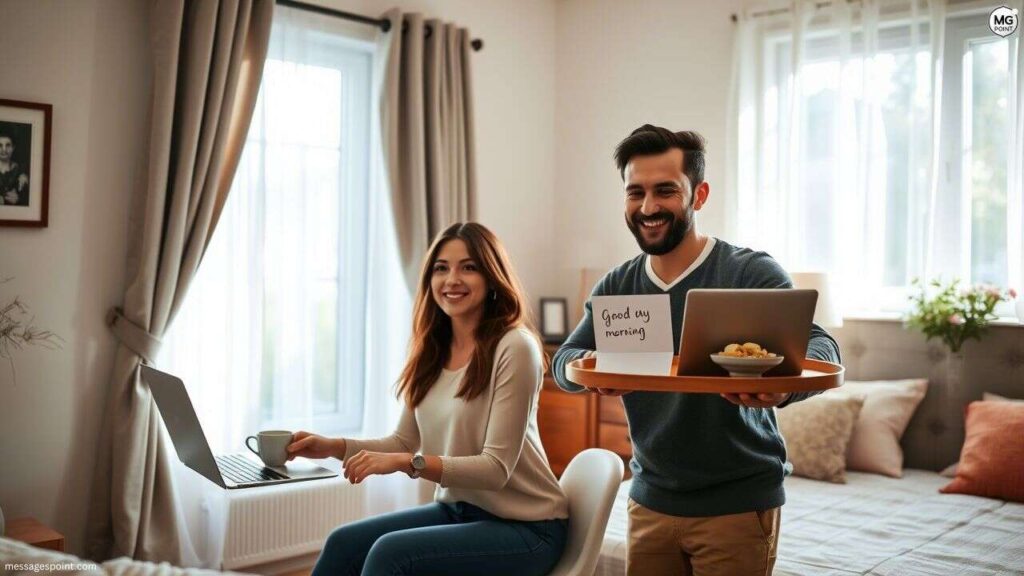 Good Morning Messages for Working Wives