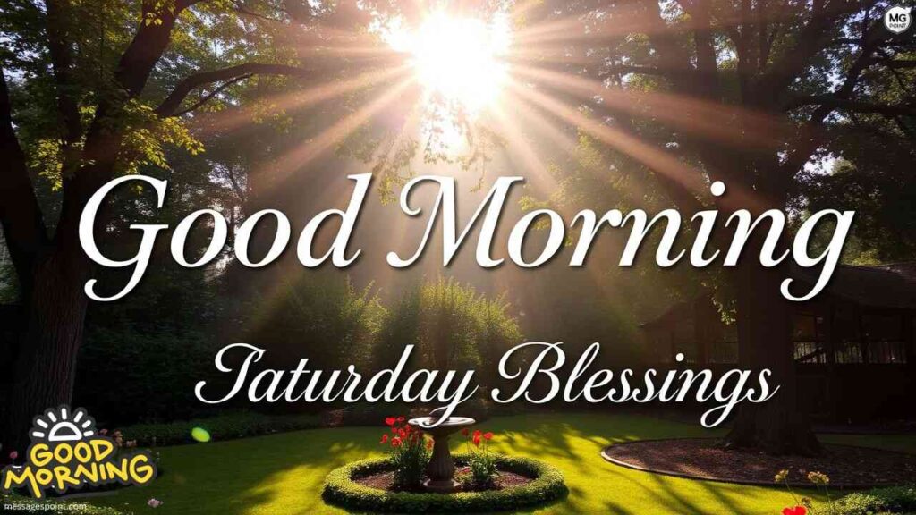 Good Morning Saturday Blessings Images And Quotes