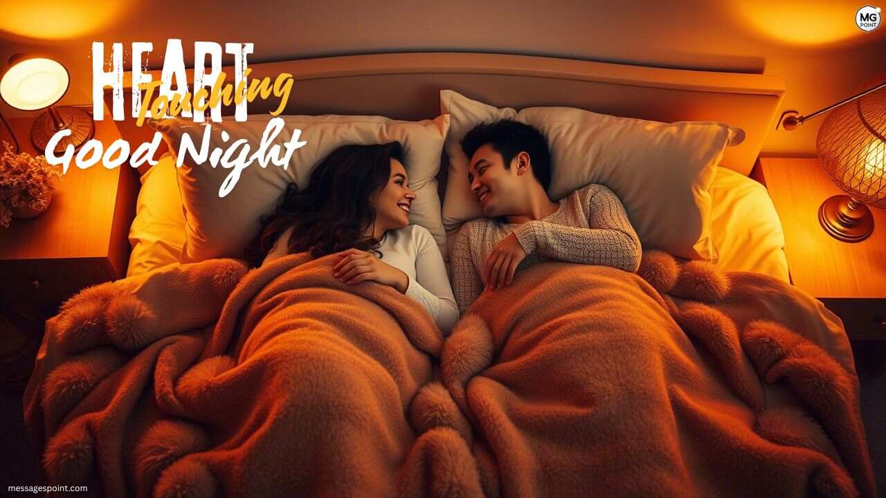 heart touching good night text for her