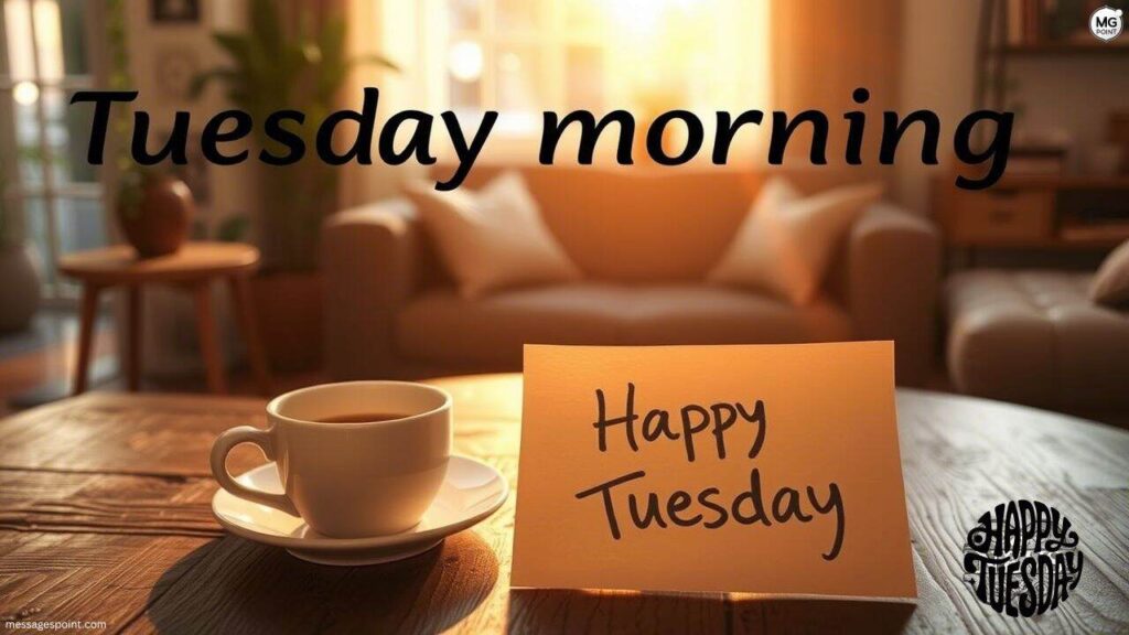 Heartfelt Tuesday Morning Wishes
