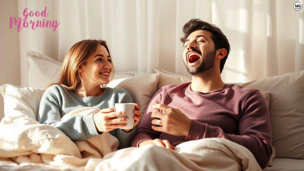 Humorous Good Morning Quotes for Your Husband to Start His Day with Laughter