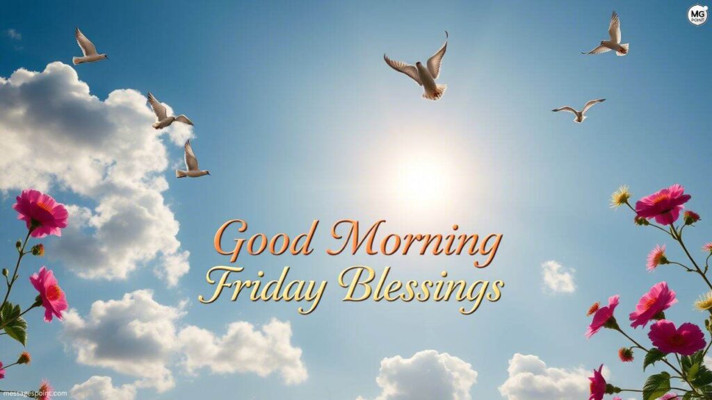 Positive Good Morning Friday Blessings