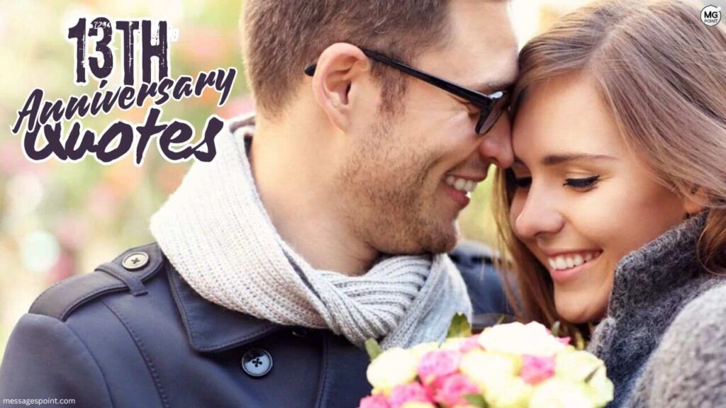 13th Wedding Anniversary Wishes & Messages for Wife