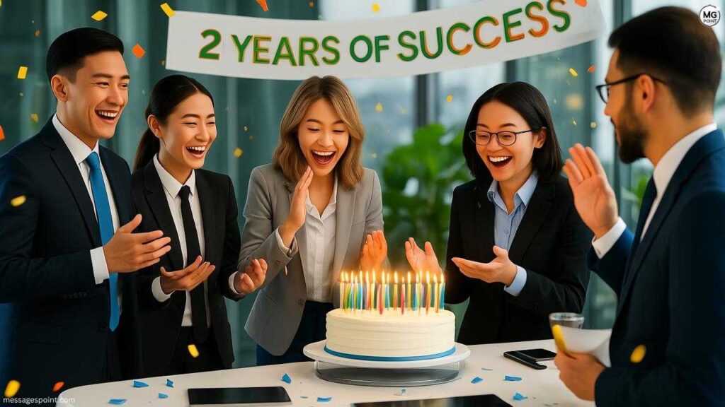 2 Years Business Anniversary Quotes