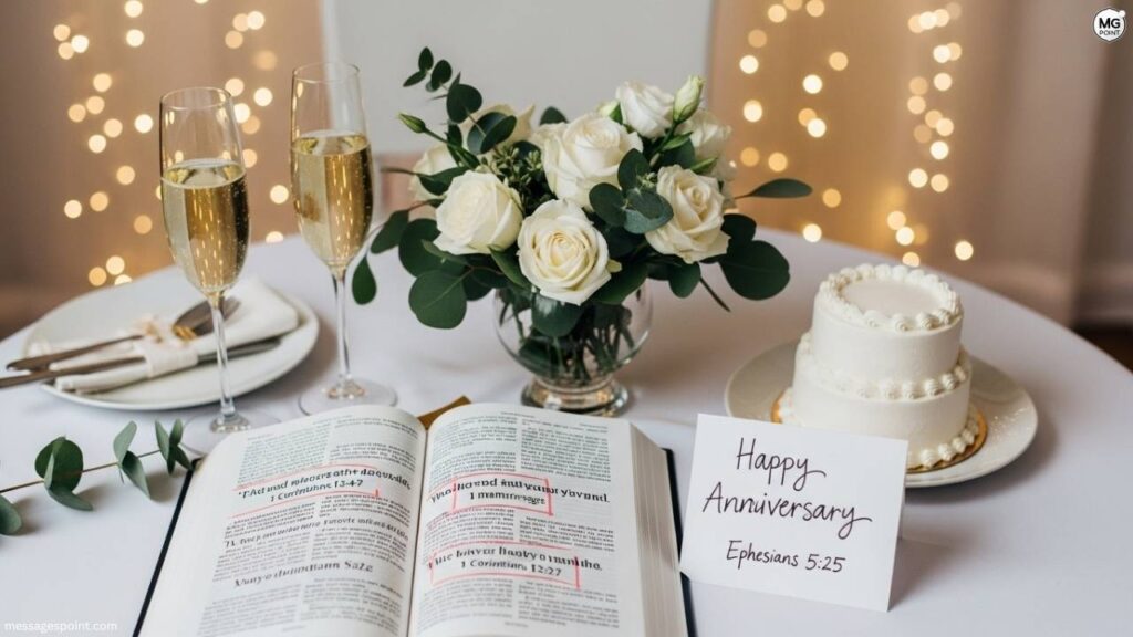 Short Christian Wedding Anniversary Wishes With Bible Verses