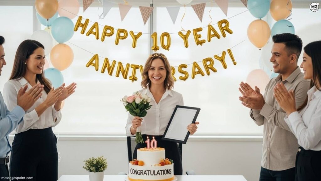 10 Year Job Anniversary Quotes