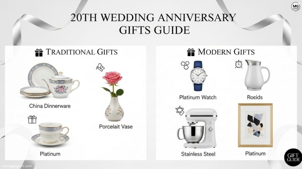 20th Wedding Anniversary Gifts Guide