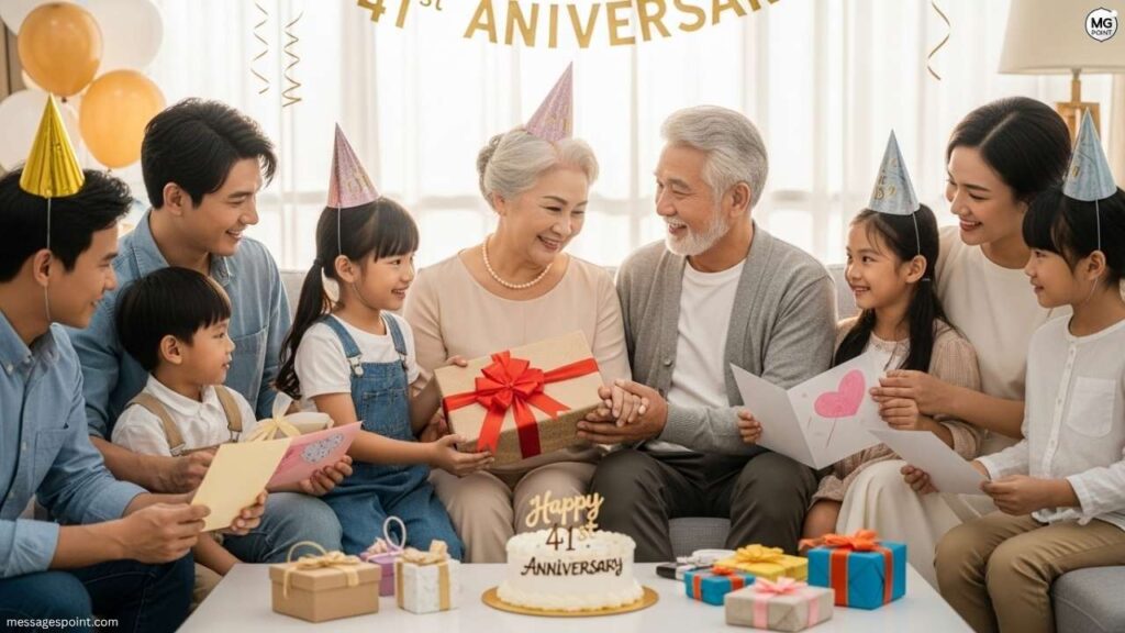 41st Wedding Anniversary Present