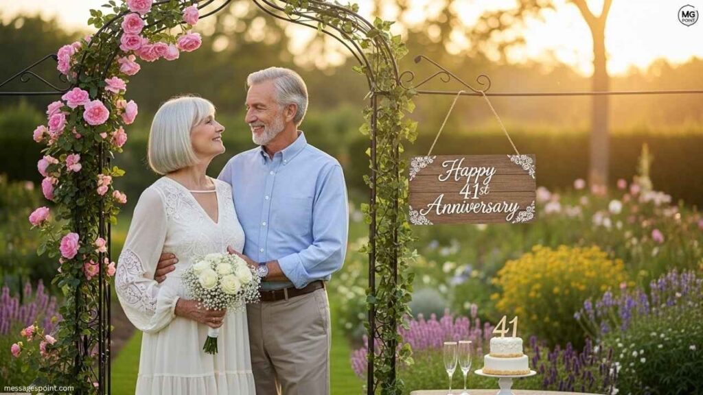 Happy 41st Wedding Anniversary Message