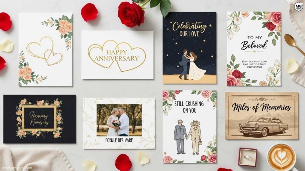 Social Media and Card Captions for Wedding Anniversaries