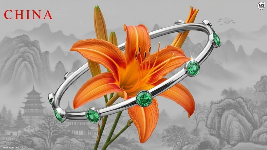 The Symbols: China, Platinum, Emerald, Day Lily