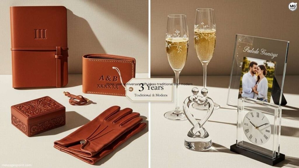 Three Year Anniversary Gift Ideas (Traditional & Modern)